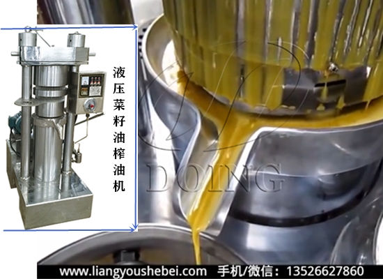 液壓菜籽油榨油機(jī) 液壓菜籽油榨油機(jī)